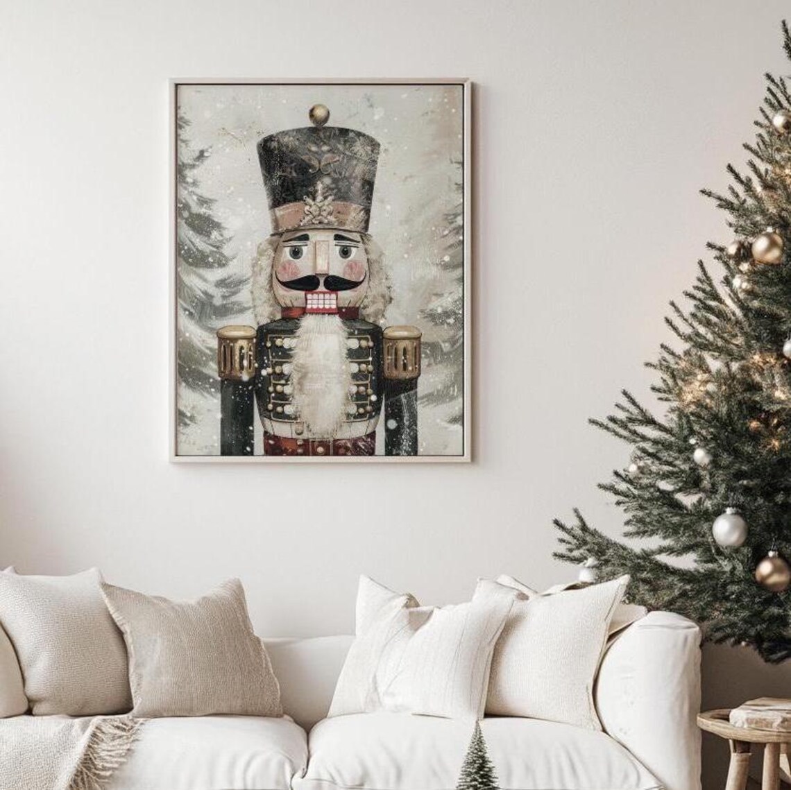 Christmas Nutcracker Vintage Christmas Poster - Image 4