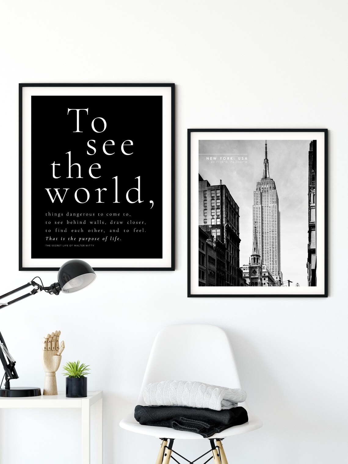 The Secret Life Of Walter Mitty To See The World Movie Quote Poster - Image 3