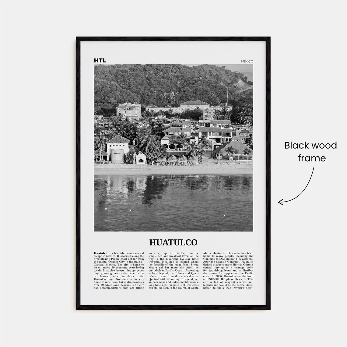 Huatulco, La Crucecita Mexico Oaxaca Art Print - Image 3