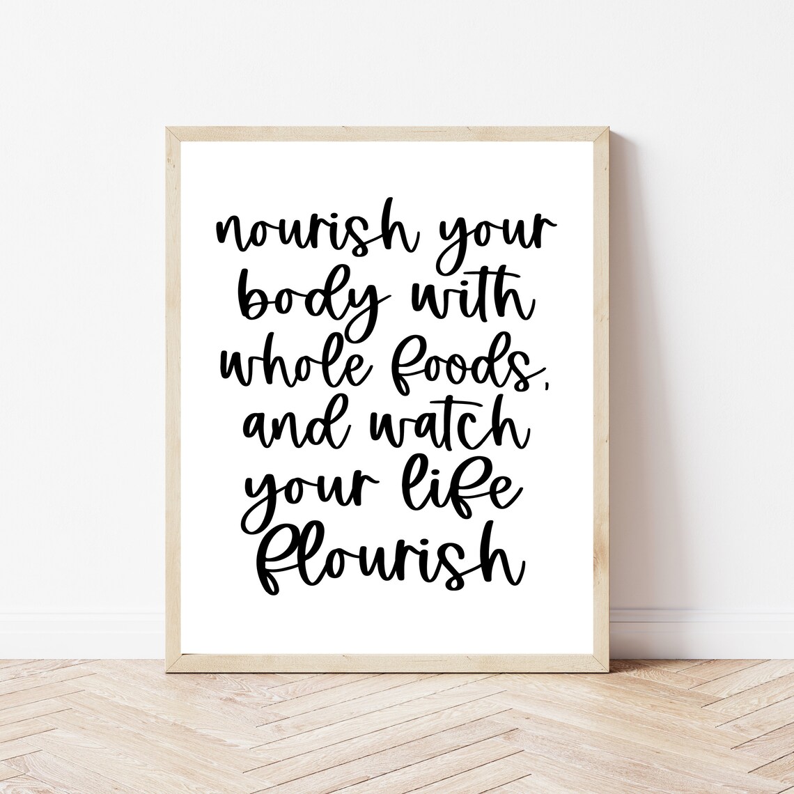 Nutritionist Office Decor Food Is Medicine Holistic Wellness Nourish Naturopath Poster Healthy Eating Wall Art Gifts Women