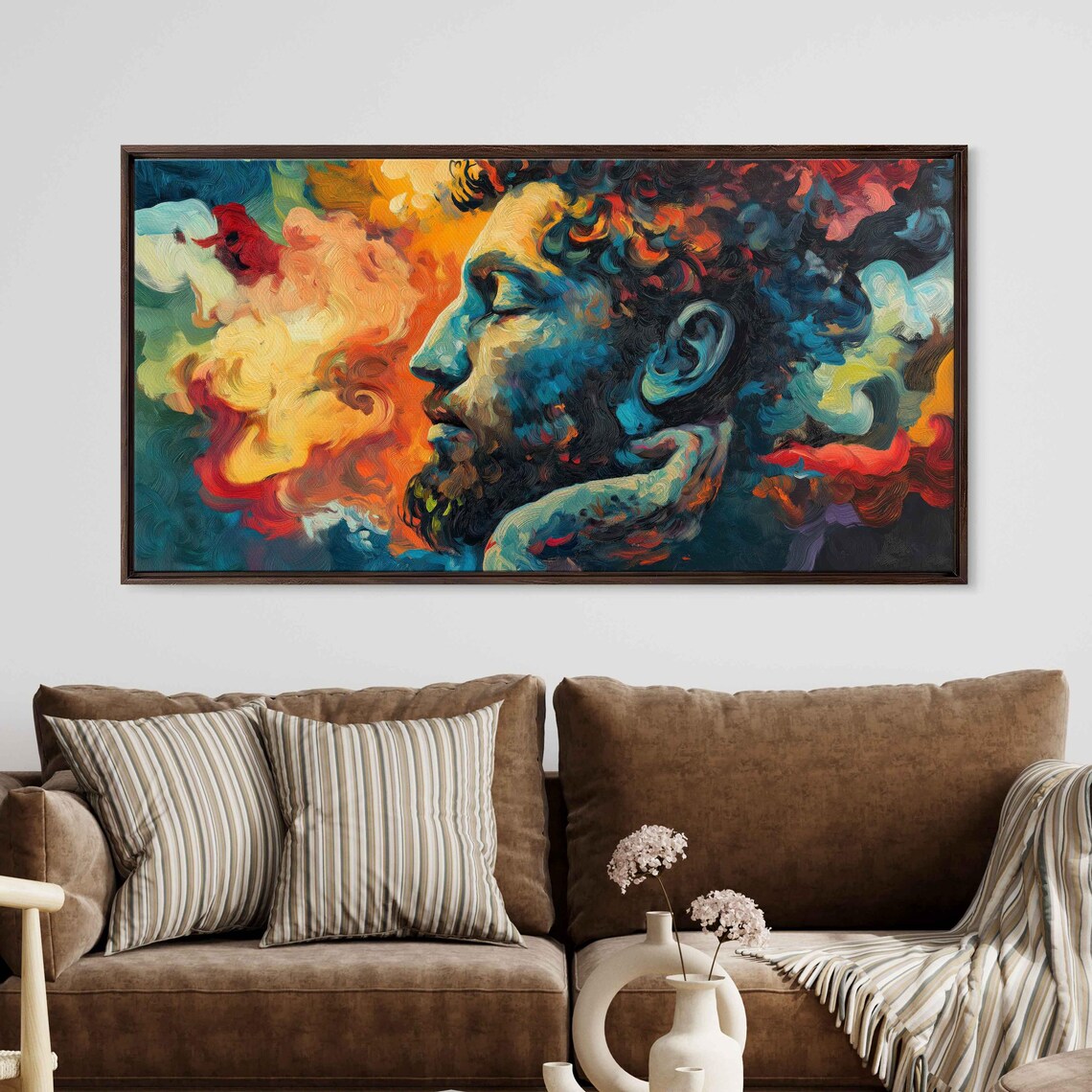 Musician Lost In Thought Art Print, Expressive Style - Image 3