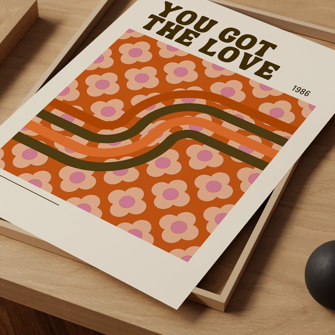Disco You Got the Love 1986 The Source Candi Staton Retro Poster - Image 3