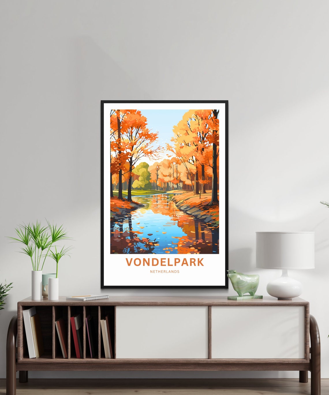 Vondelpark Travel Poster, Netherlands - Image 2
