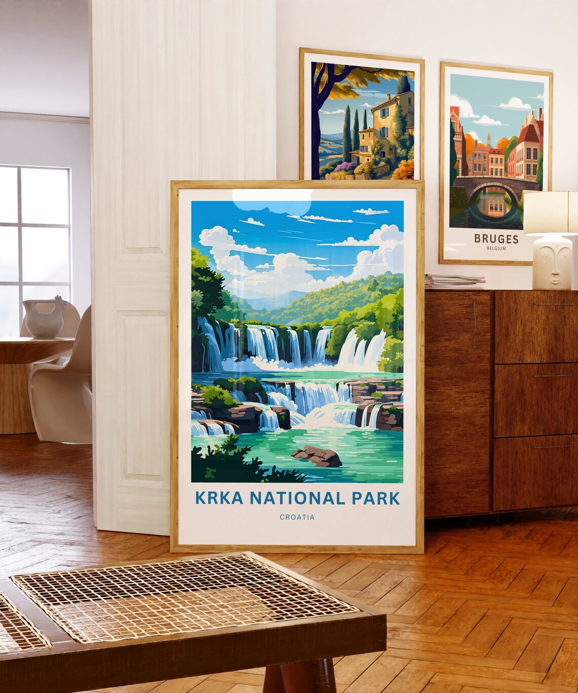 Personalized Krka National Park Travel Poster, Croatia - Image 5