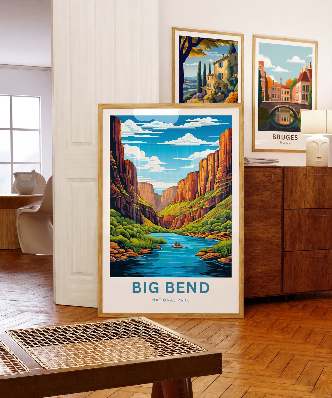 Big Bend Personalized National Park River Canyon Adventure Poster - Image 5