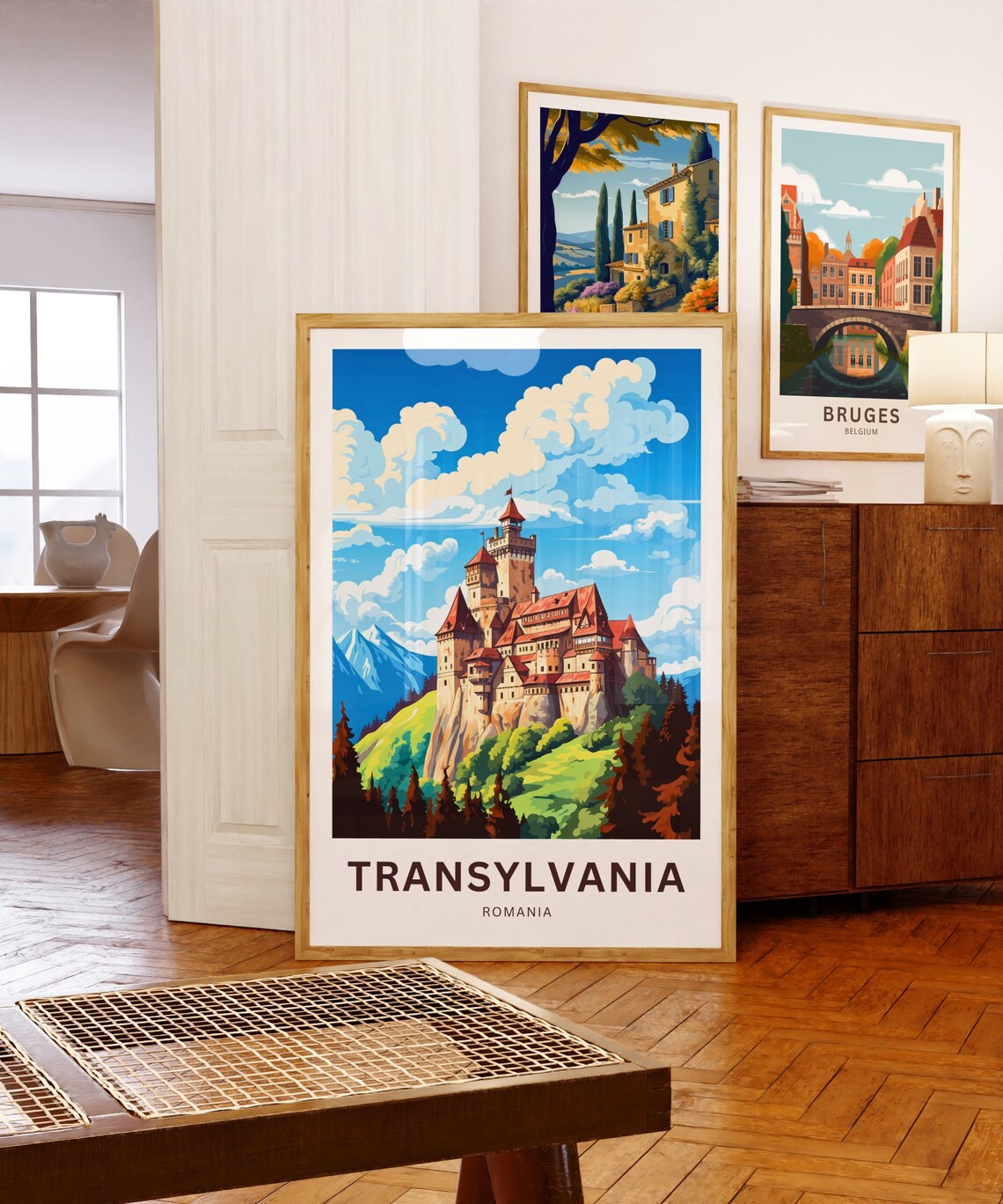 Personalized Transylvania Travel Poster, Romania - Image 5