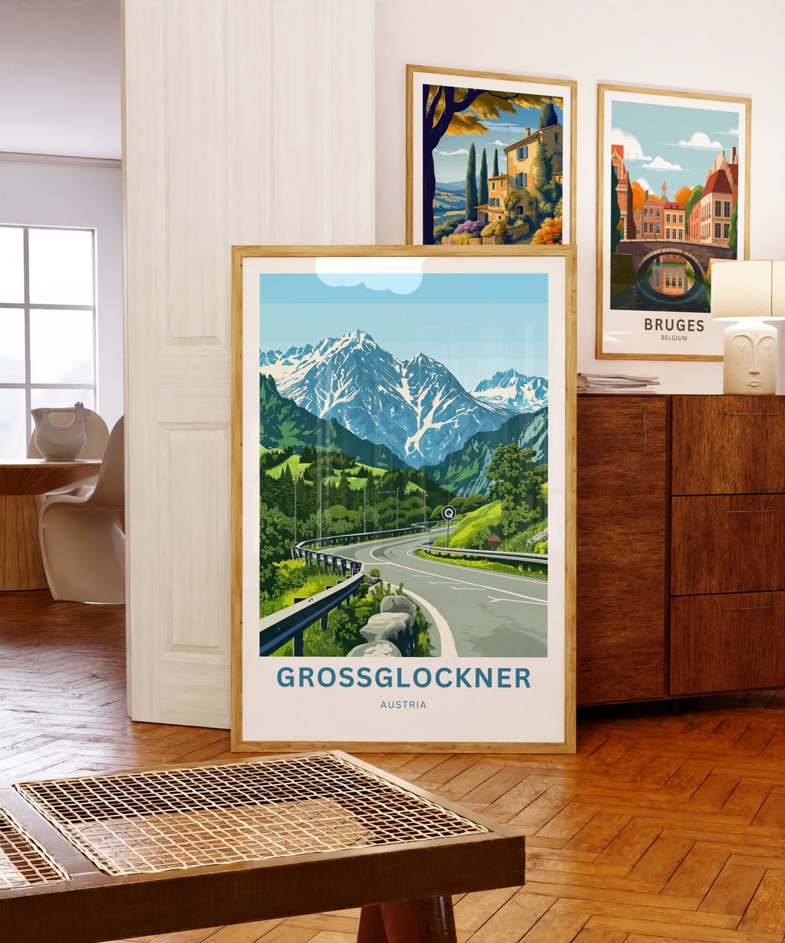 Grossglockner Austria High Alpine Pass Road Hairpin Bend Poster - Image 5