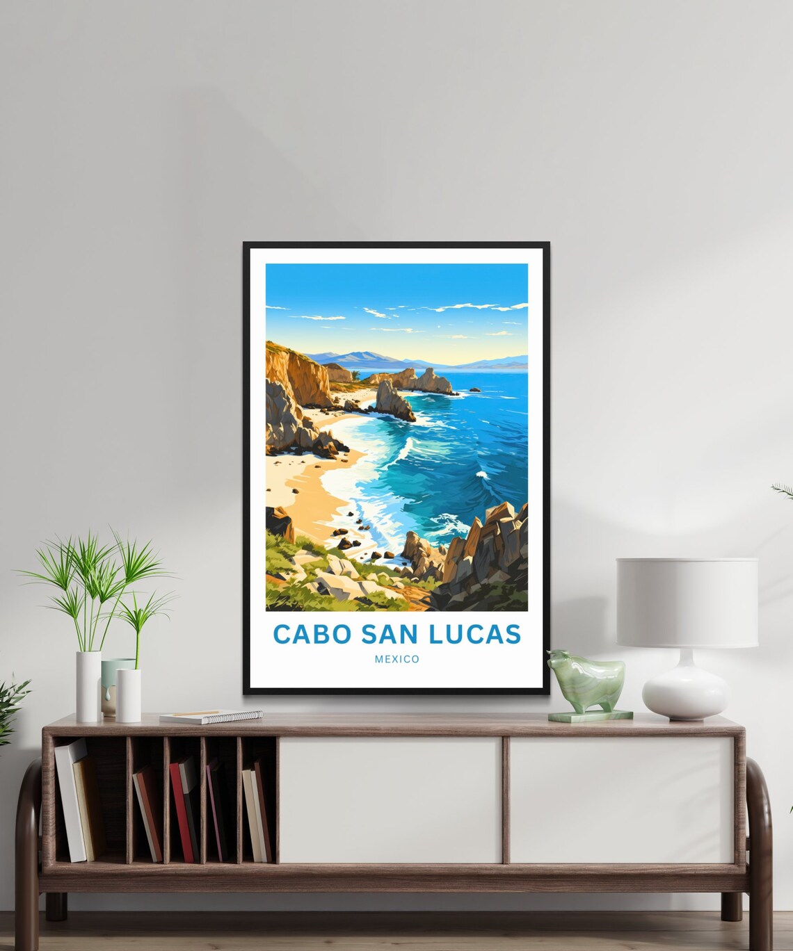Cabo San Lucas Travel Poster, Baja California - Image 4
