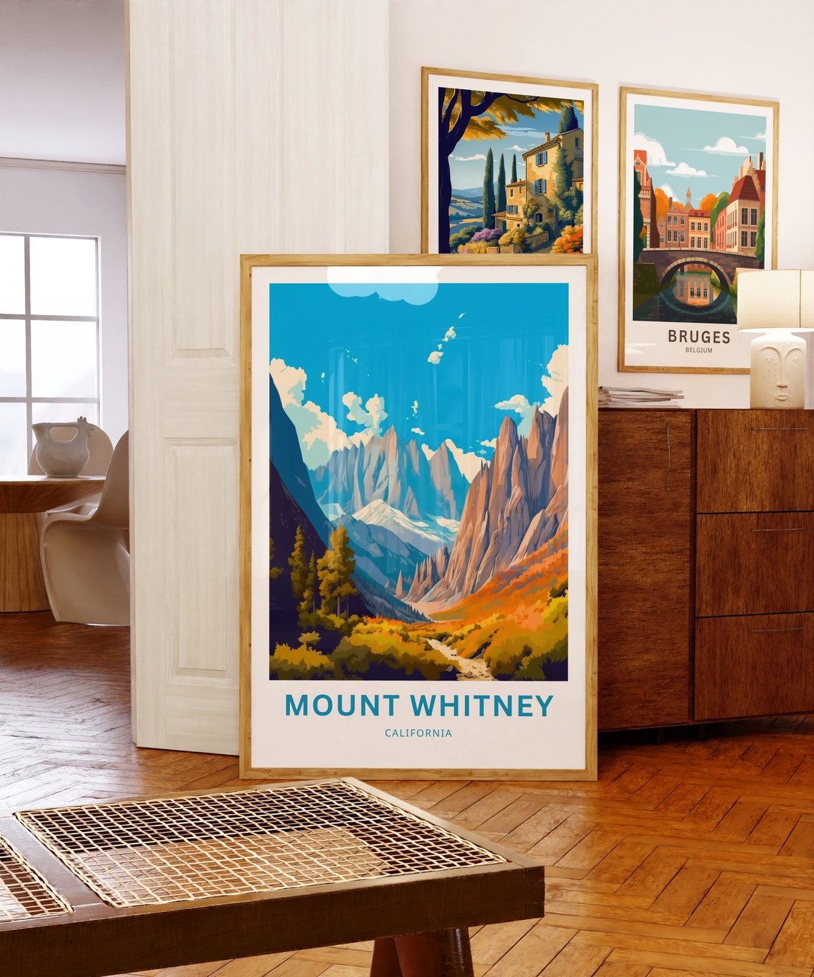 Mount Whitney California Granite Sierra Peaks View Travel Poster - Image 5