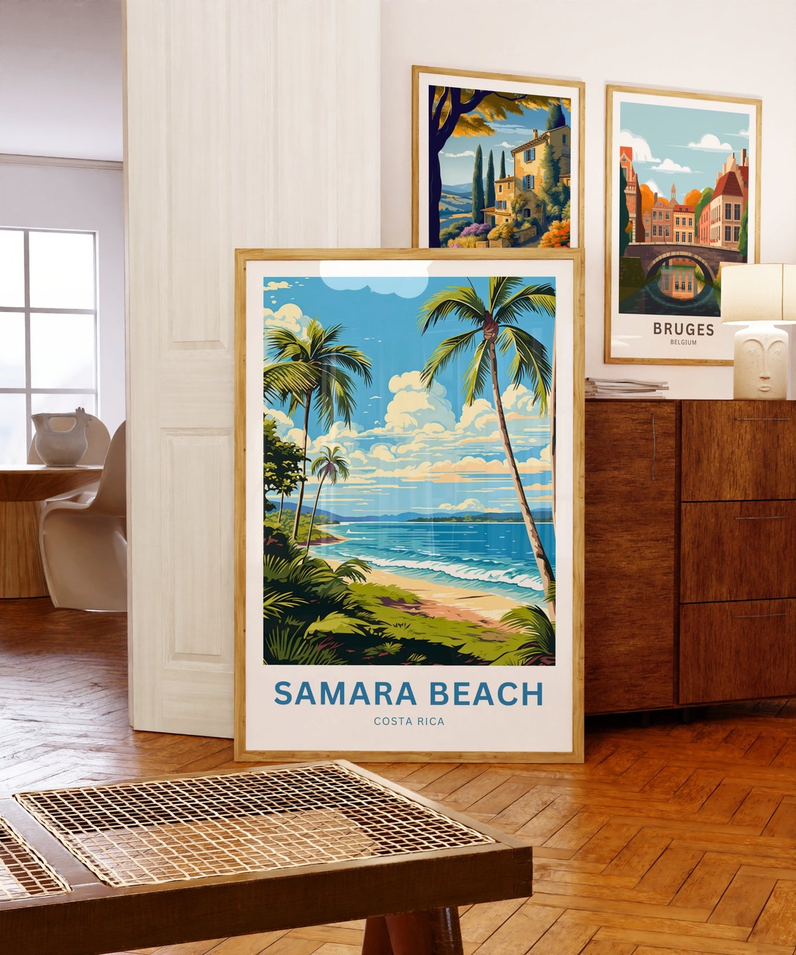 Personalized Samara Beach Travel Print Samara Beach Poster Costa Rica Wall Art Framed Present Gift Costa Rica Present - Image 5