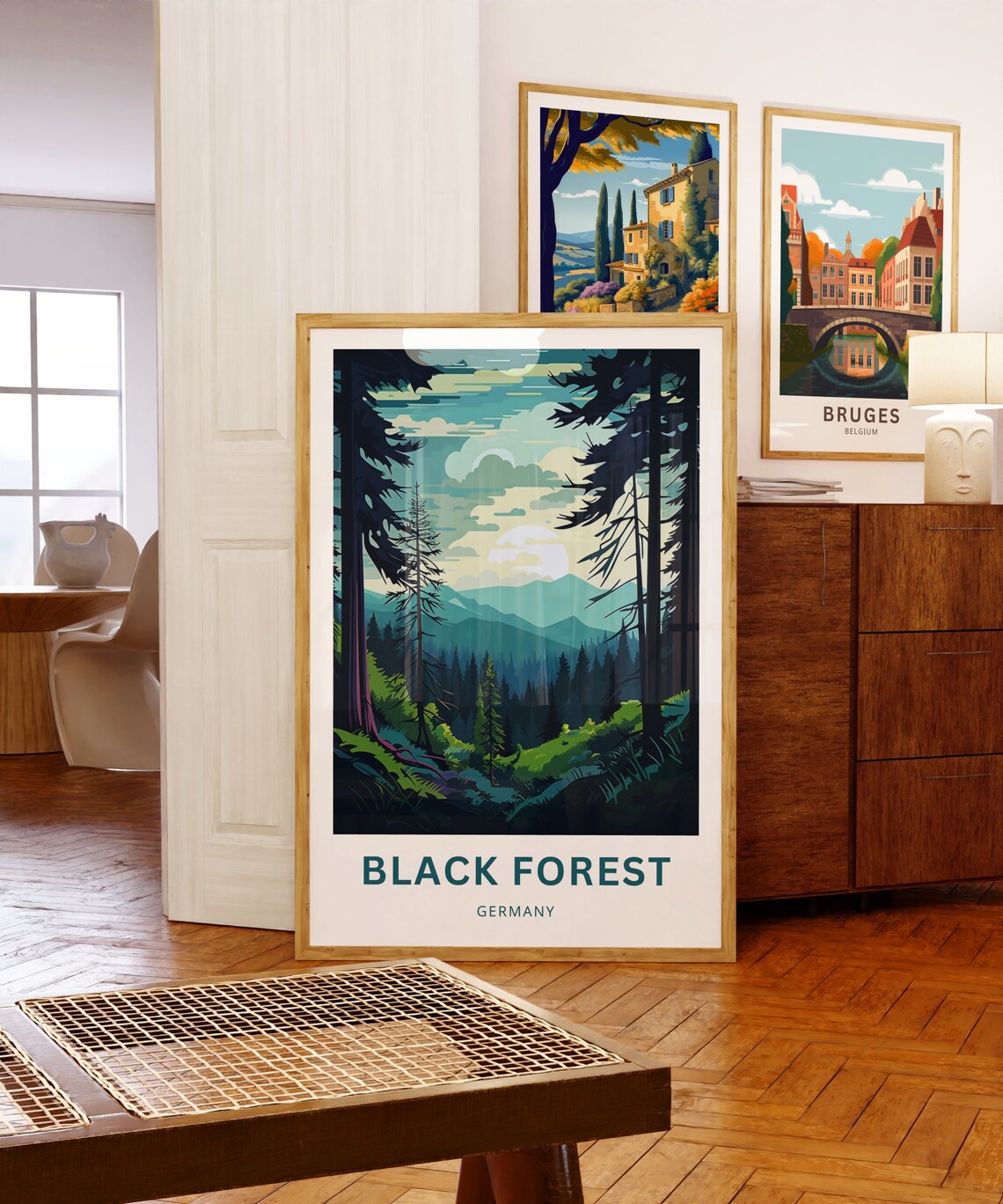Black Forest Travel Poster, Germany Wall Art - Image 5