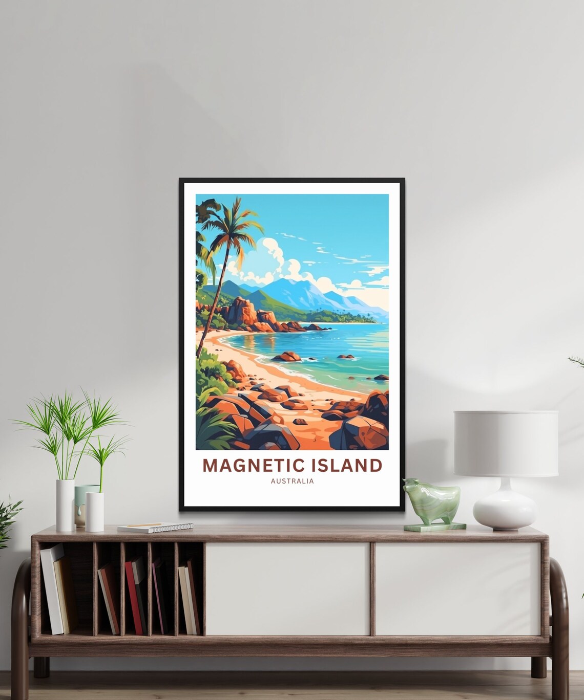 Magnetic Island Present Gift Travel Poster - Image 2