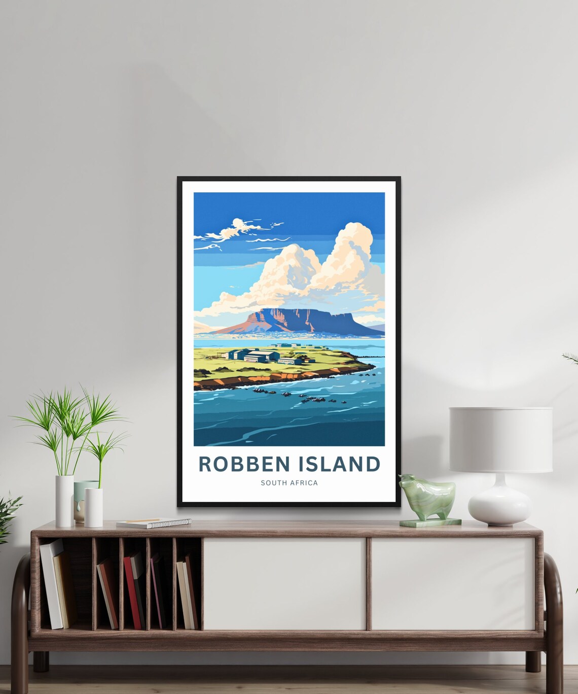 Robben Island Travel Poster, South Africa Wall Art - Image 2