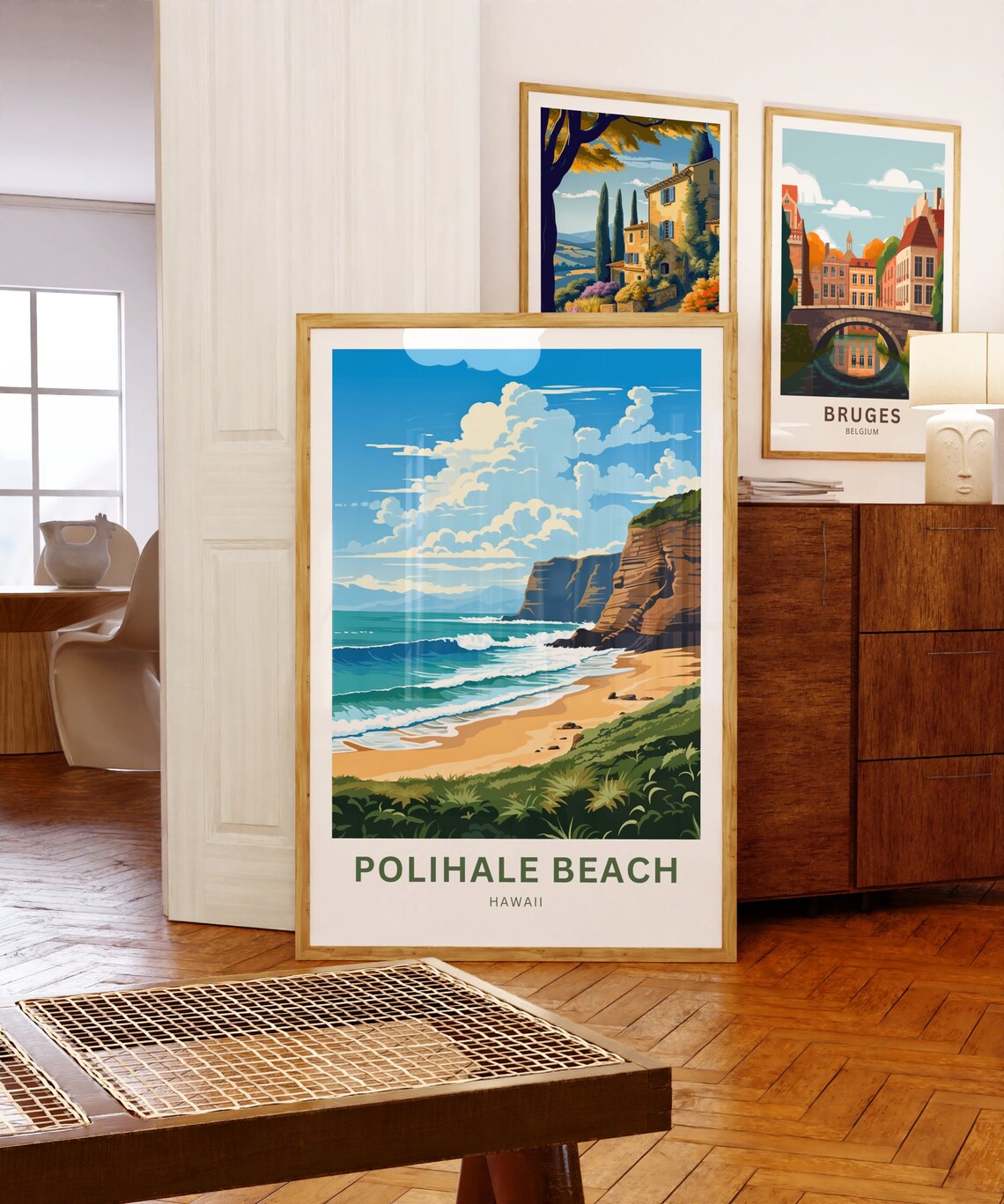 Personalized Polihale Beach Travel Poster, Hawaii - Image 5
