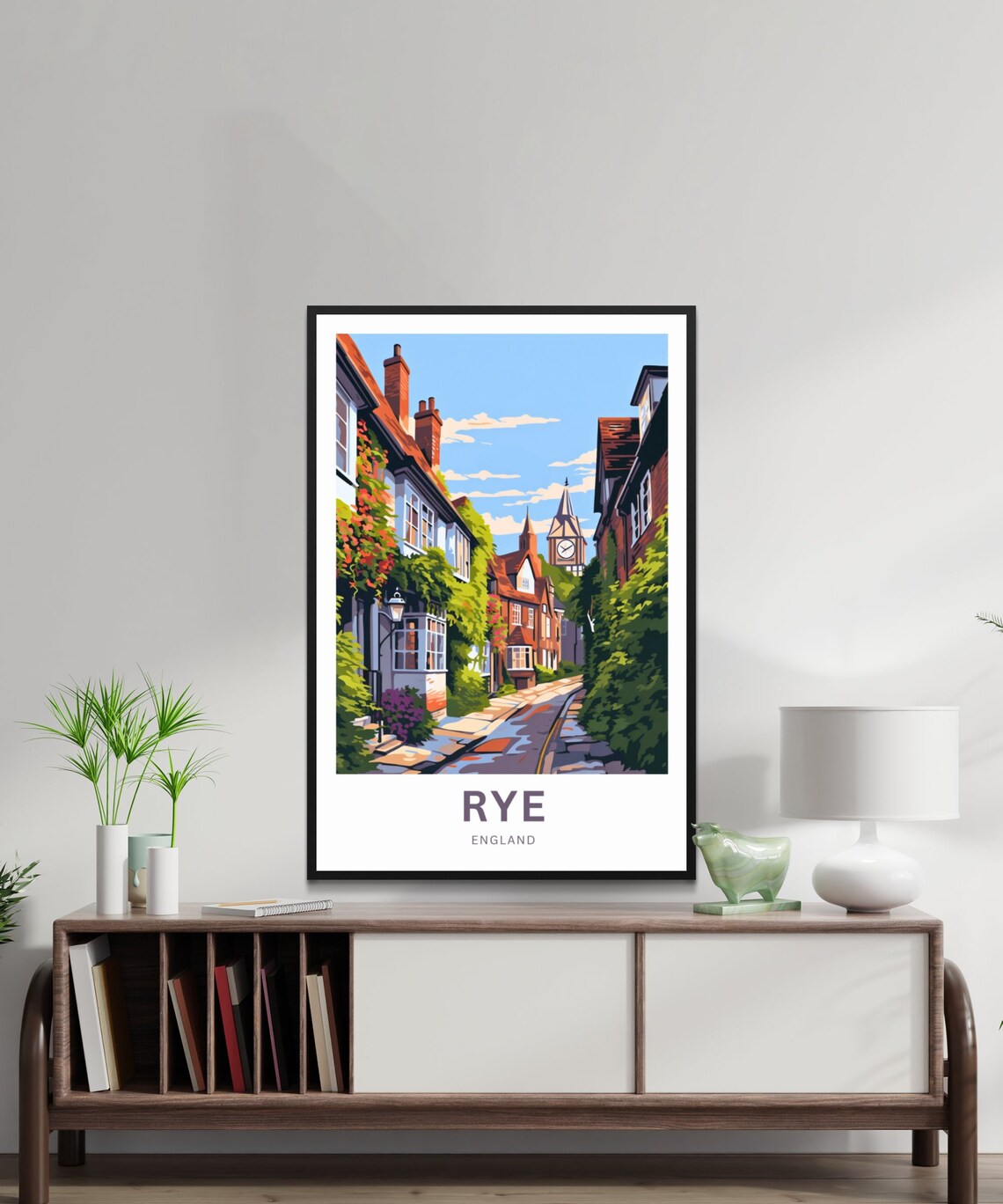 Rye Travel Poster, England Travel Art Print - Image 2