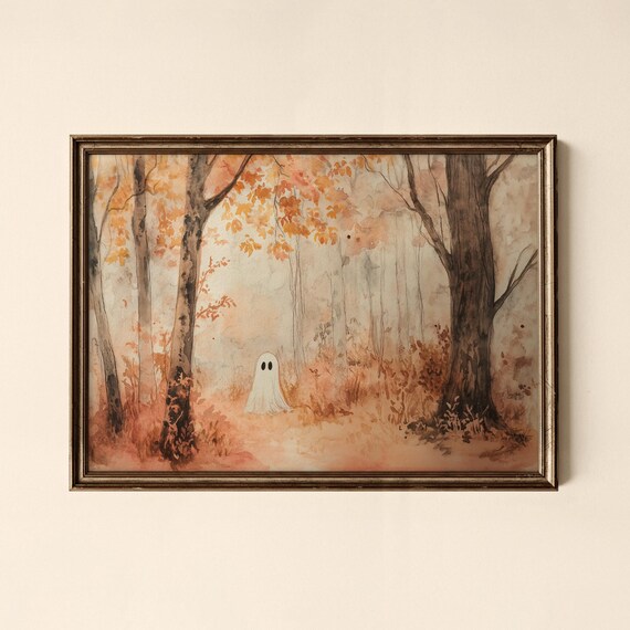 Halloween Print Holiday Wall Art Living Room Decor Collected Prints Cpl644