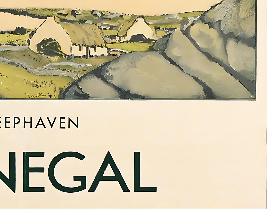 Donegal Ireland Vintage Travel Poster Print - Image 2
