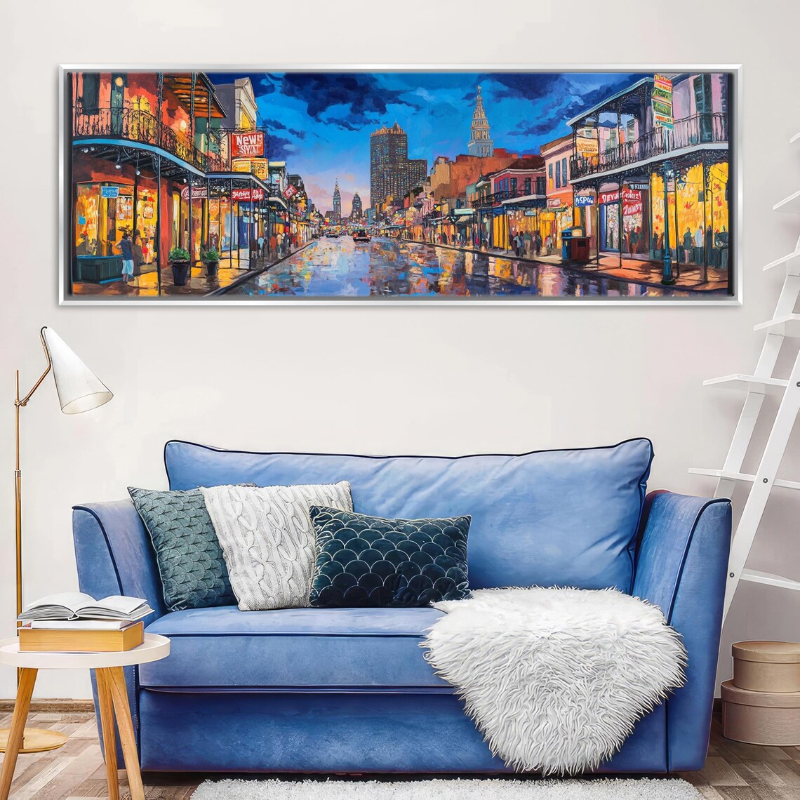 New Orleans Sunset, Bourbon Street Poster Print - Image 4