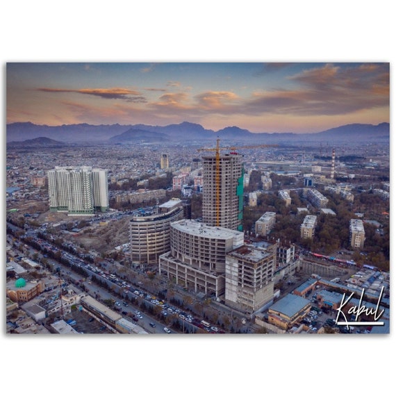 Kabul Afghanistan Poster Print Cityscape Travel Photography