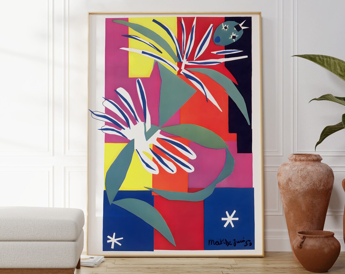 The Creole Dancer, Matisse-Inspired Art Print