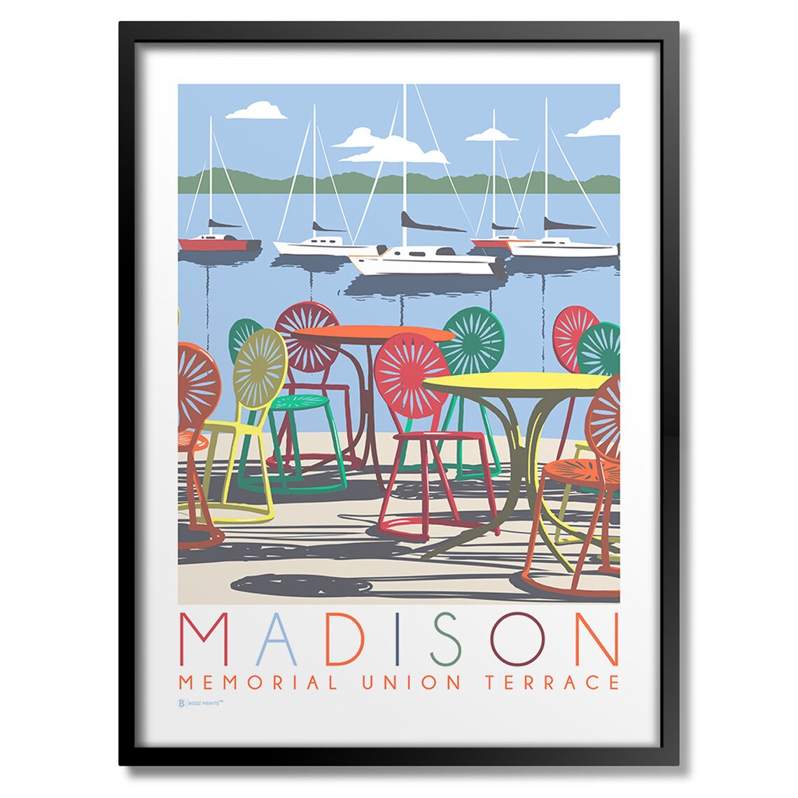 Madison Memorial Union Terrace Art Print