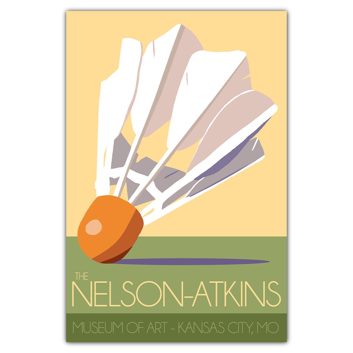 Nelson-Atkins Museum Travel Poster