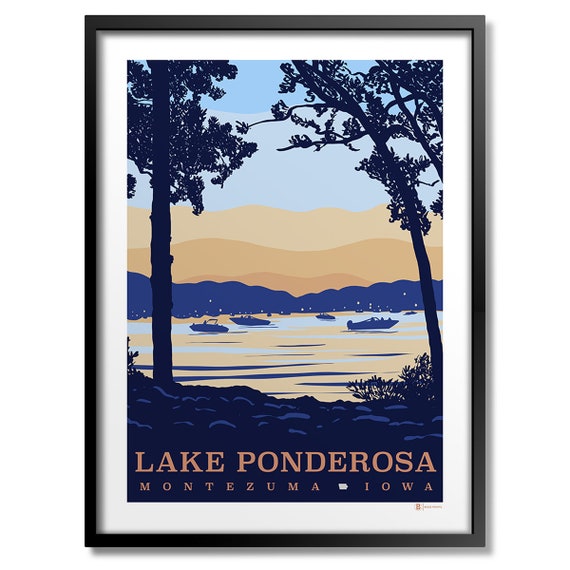 Lake Ponderosa Print