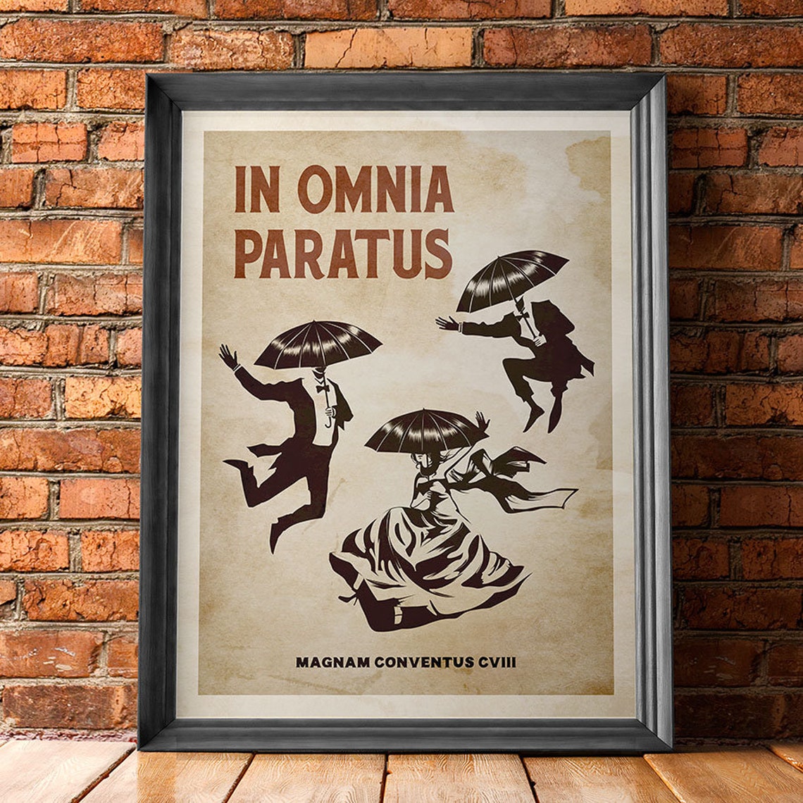 In Omnia Paratus Heritage Poster