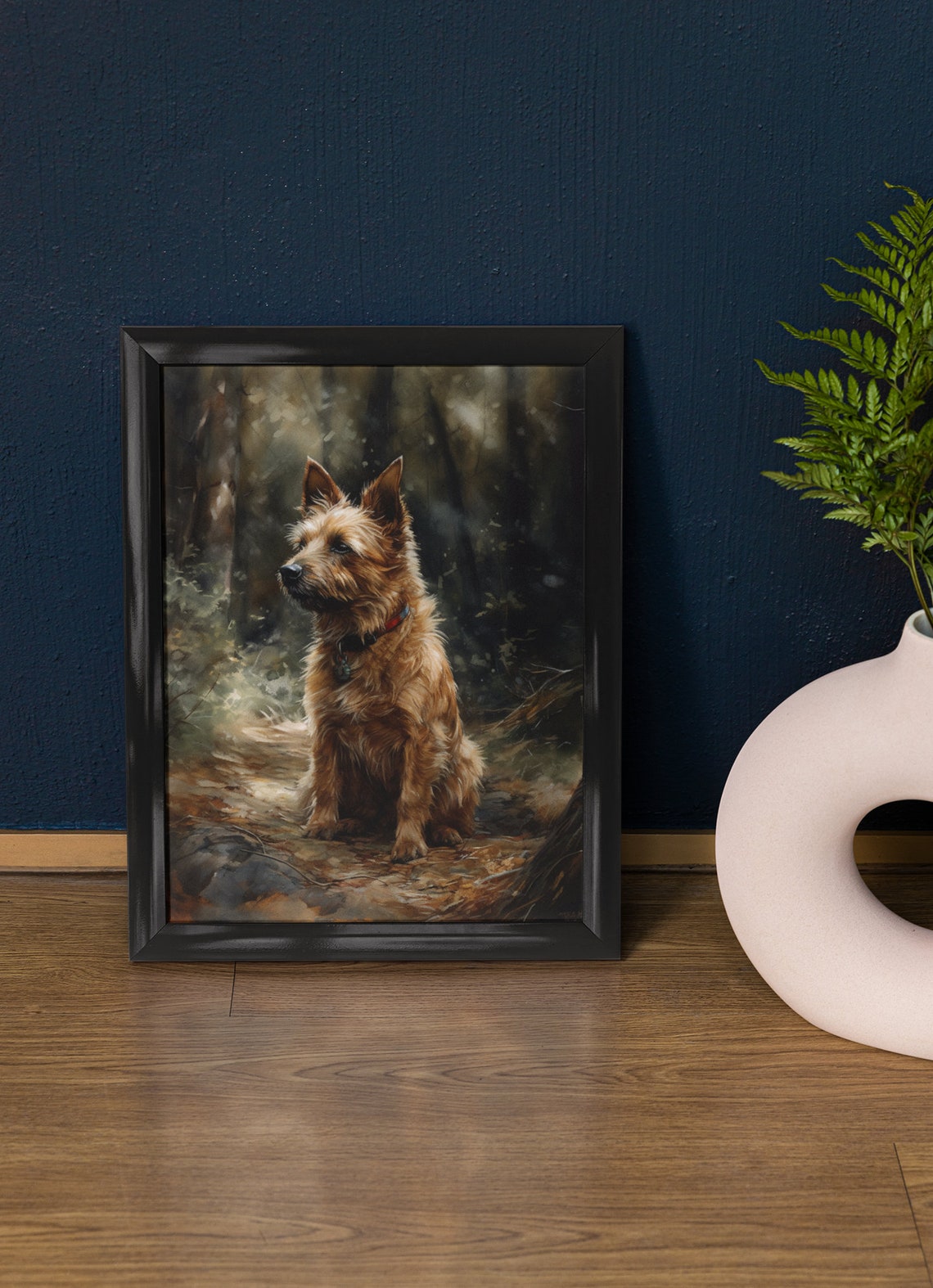 Australian Terrier Dog Art Print Dog Wall Art Animal Art Print Animal Art Poster Dog Lover Gift Colorful Animal Wall Art Cool Dog Art