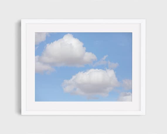 Cloud Photo, Minimal Sky Photography