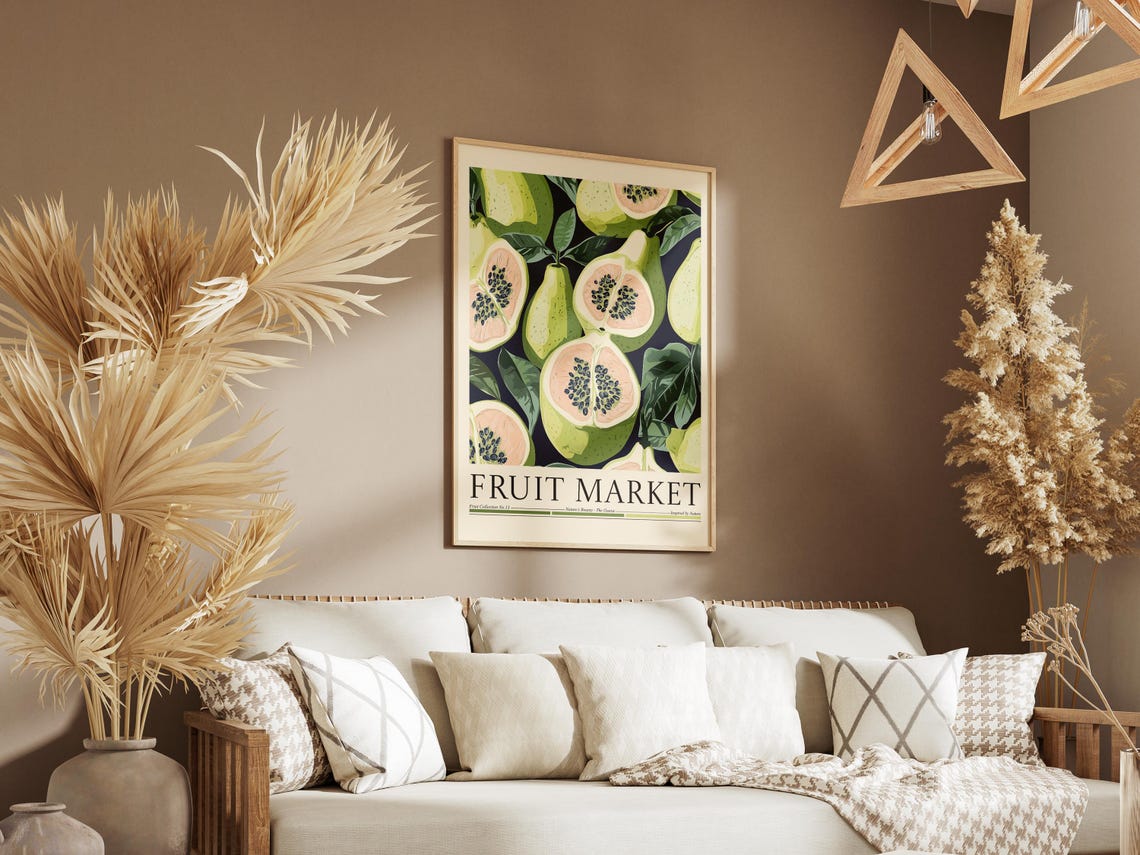 Guava Fruit Market Poster, Kitchen Wall Decor - Image 6
