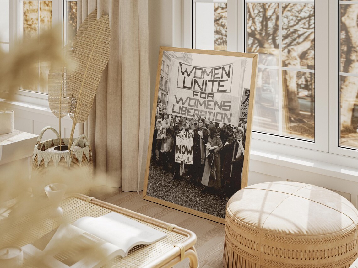 Women Liberation Rights Feminist Poster, Equal Rights - Image 3