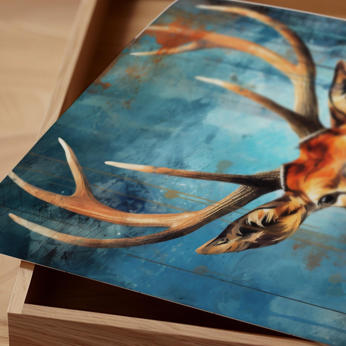 Bold Deer Poster, Modern Rustic Wildlife Decor - Image 5