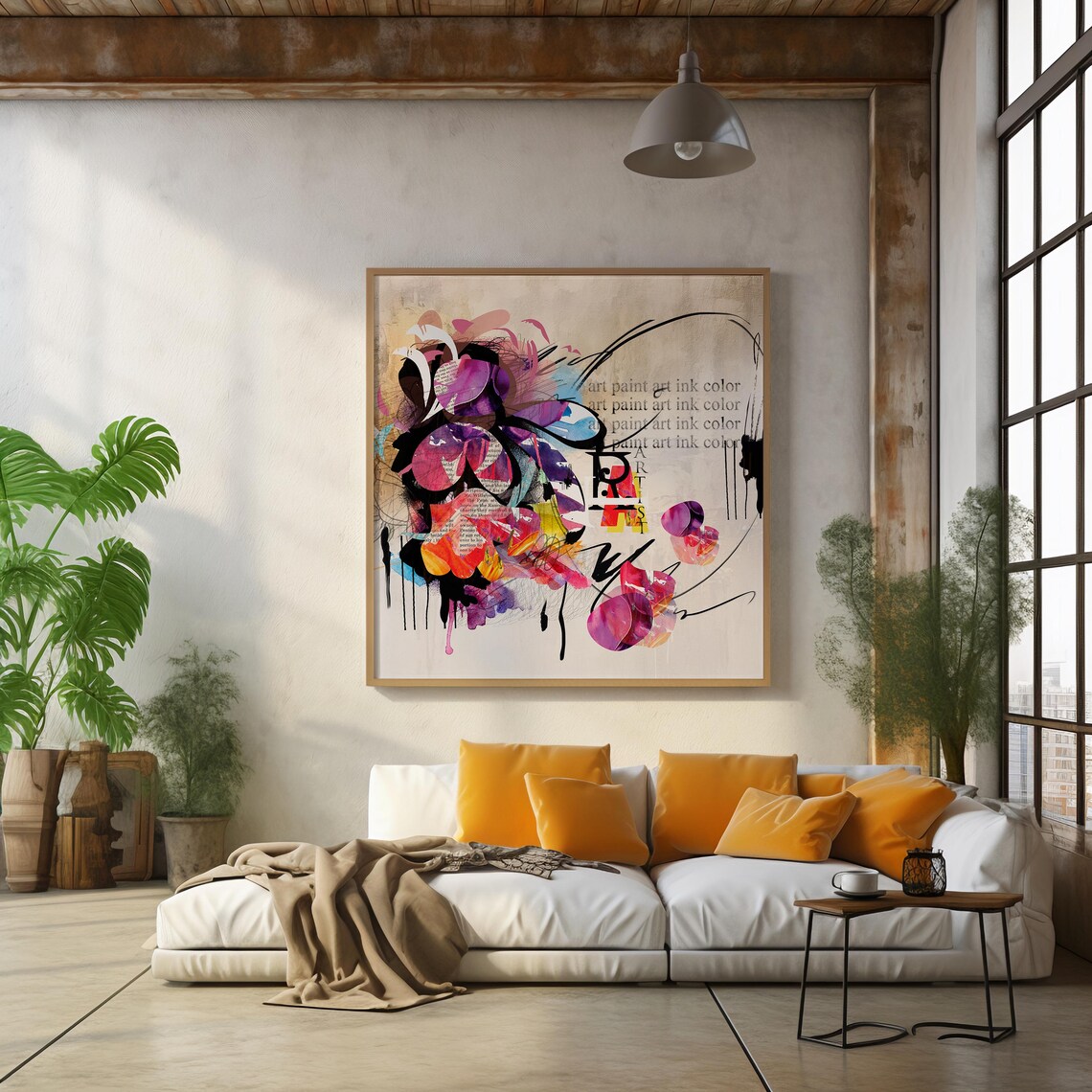 Colorful Abstract - Traditional Travel Poster - Image 3