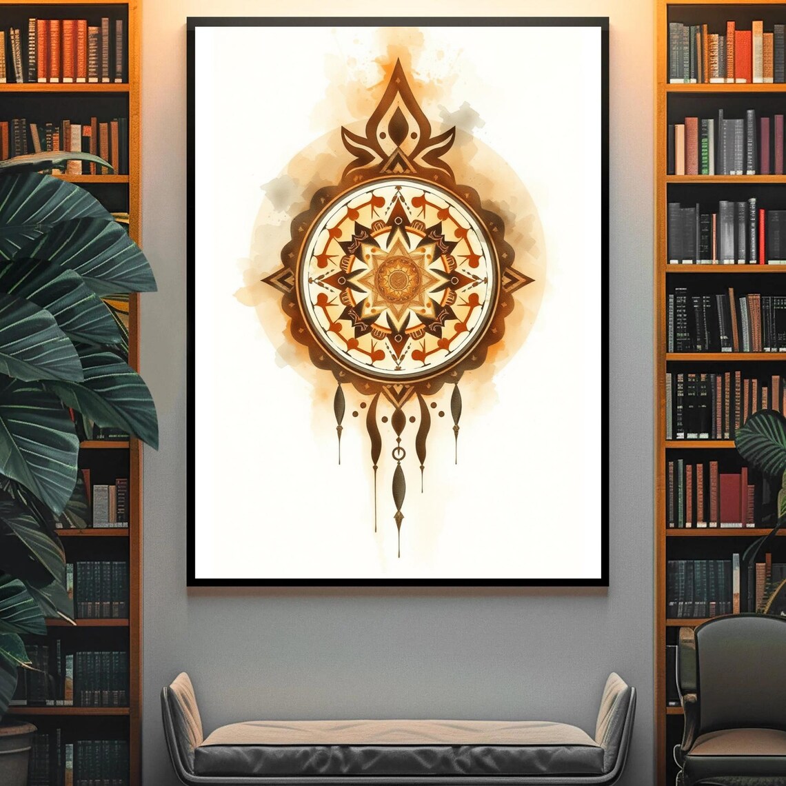 Aztec Empire Pattern, Minimalist Mexican Decor - Image 4