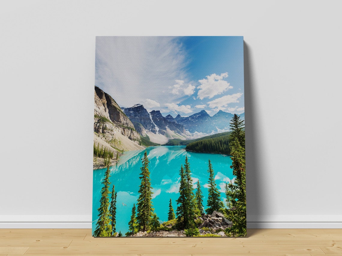 Banff Print Banff Print Banff Art Banff Wall Art Banff Painting Wall Art Mountain Print Mountain Lake Print Mountains