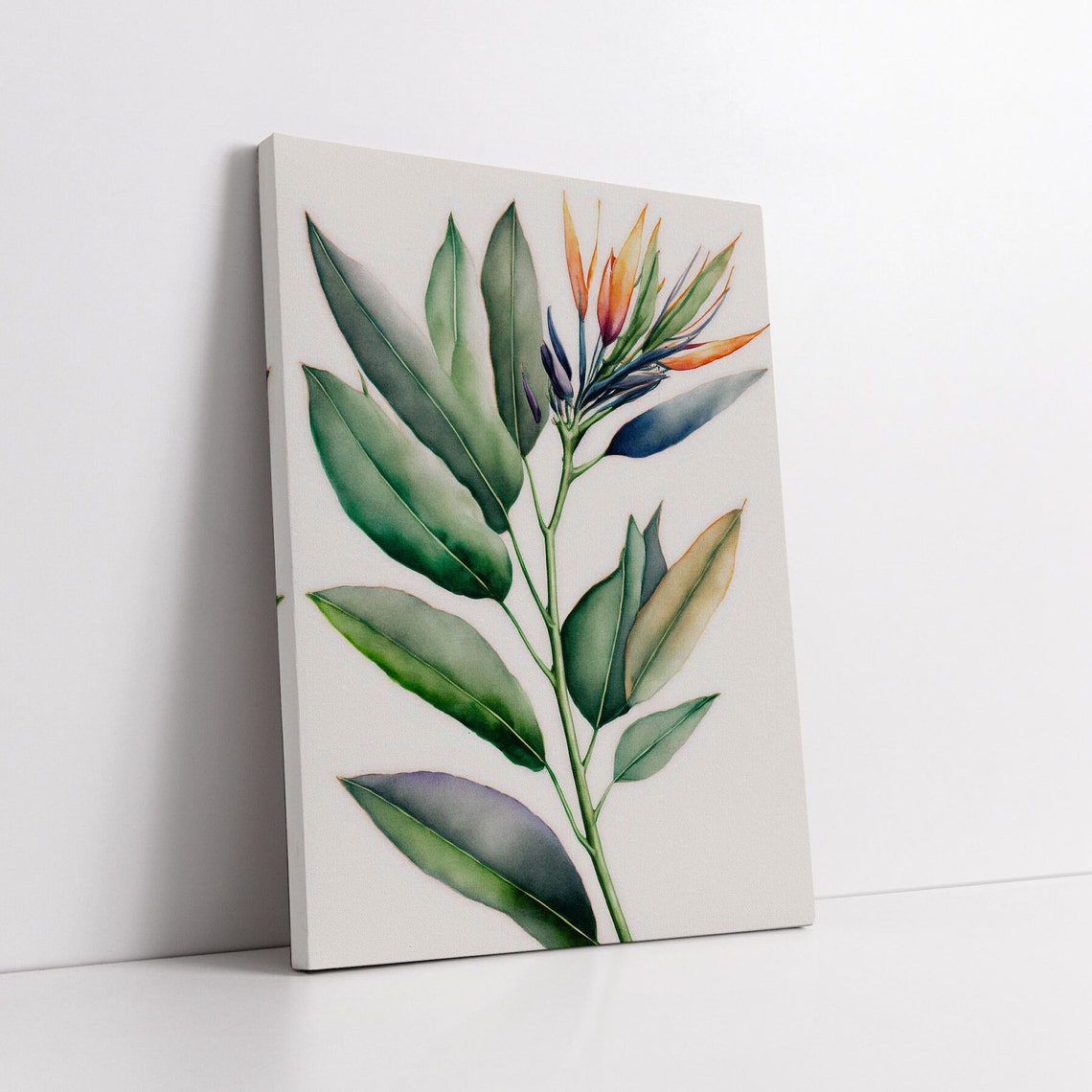 Bird Of Paradise Plant Print Bird Of Paradise Print Bird Of Paradise Flower Prints Flower Art Flower - Image 2