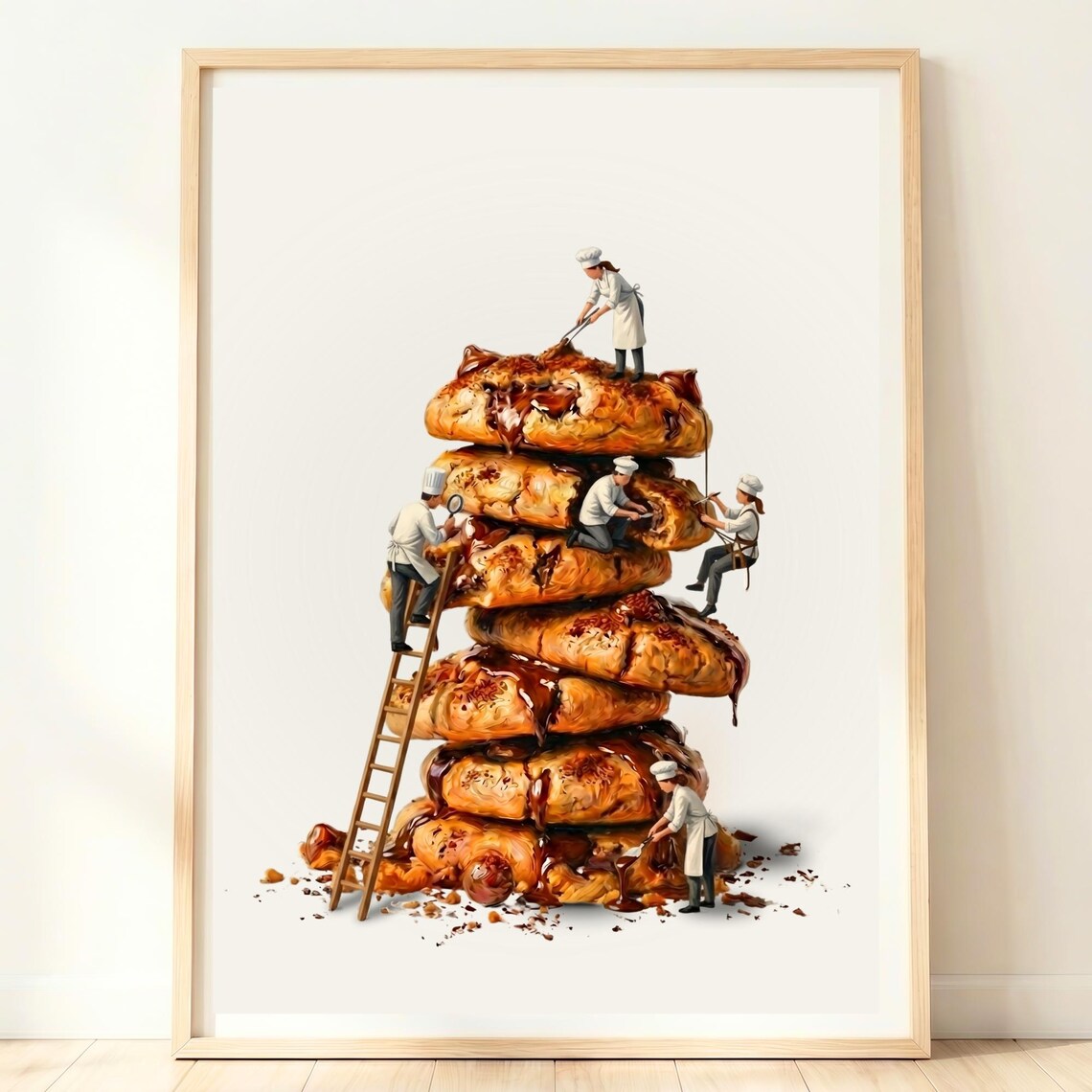 Cookies Kitchen Decor, Chocolate Chip Poster