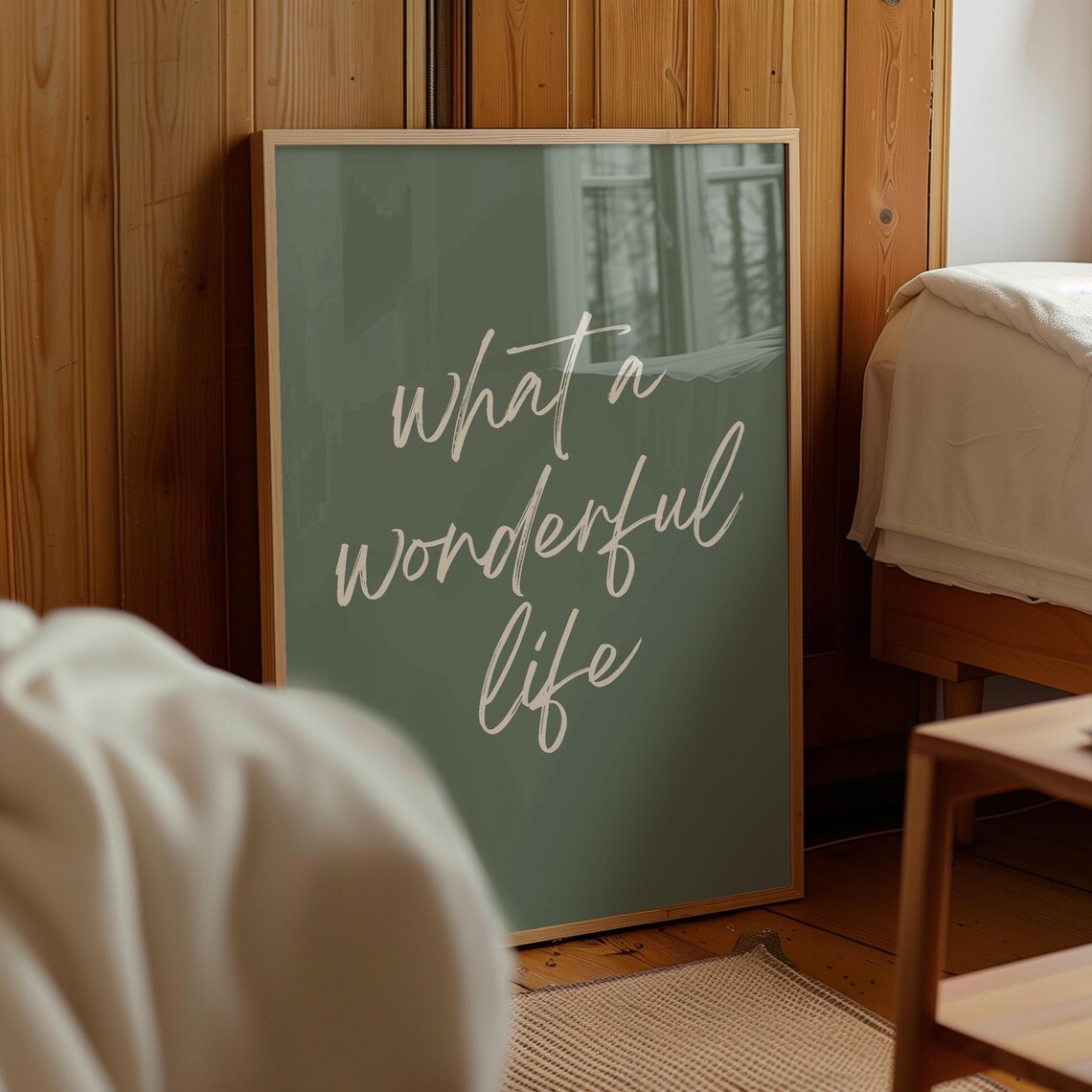 What A Wonderful Life - Inspirational Quote - Image 3