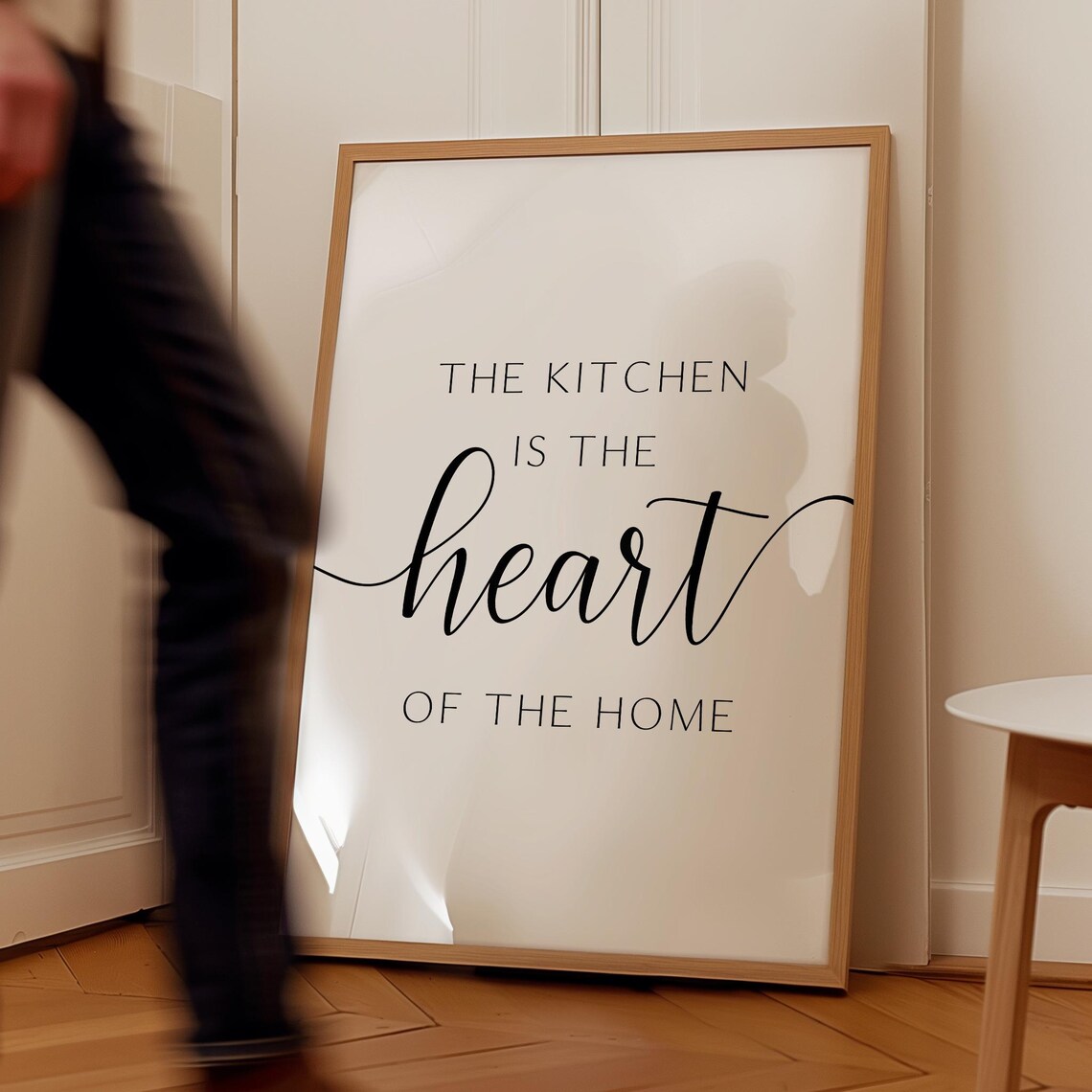 The Kitchen Is The Heart Of The Home, Minimal Art