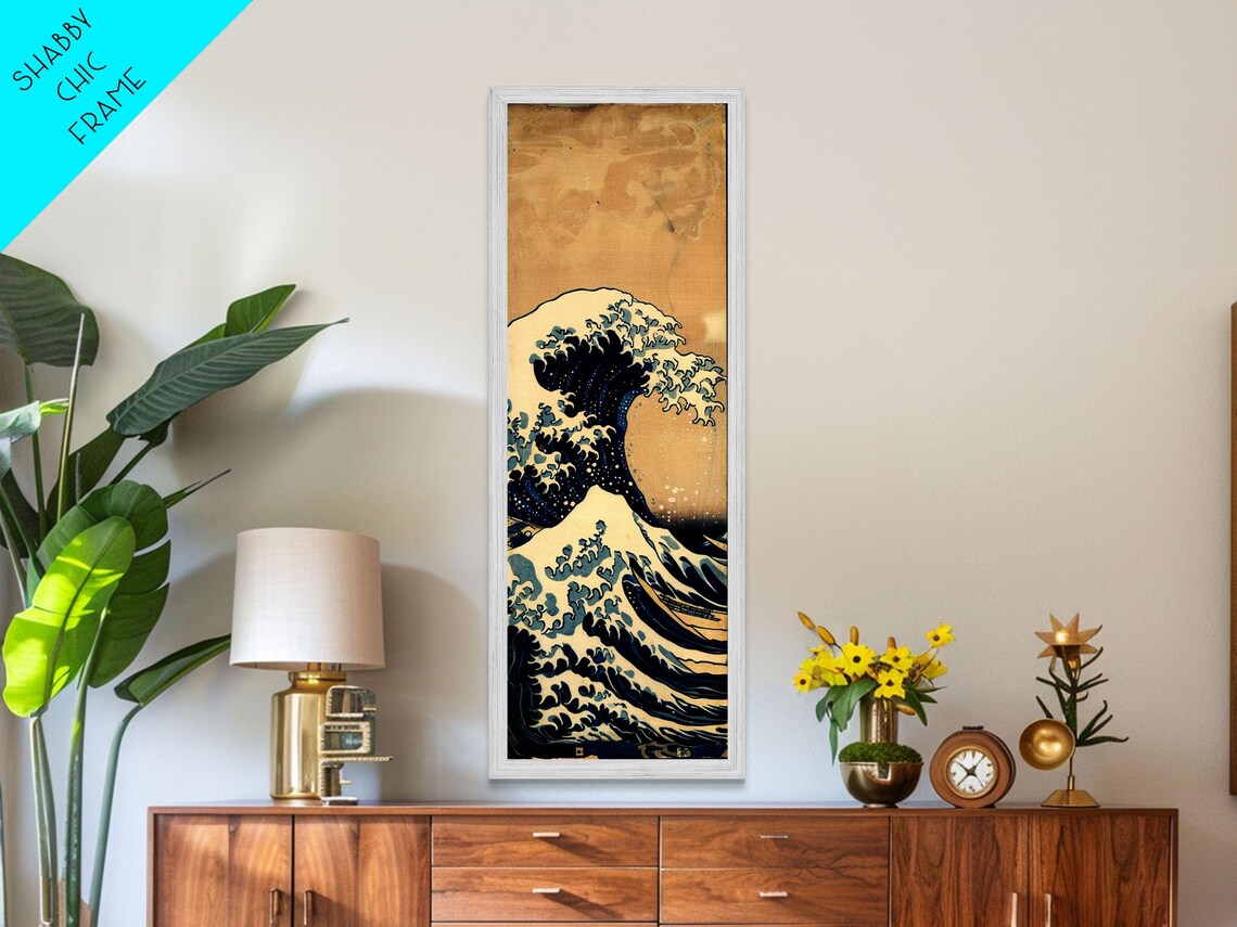 The Great Wave Off Kanagawa Japanese Wall Art Print - Image 2