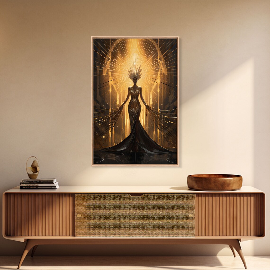 Art Deco Vintage Luxury Housewarming Art Print - Image 3