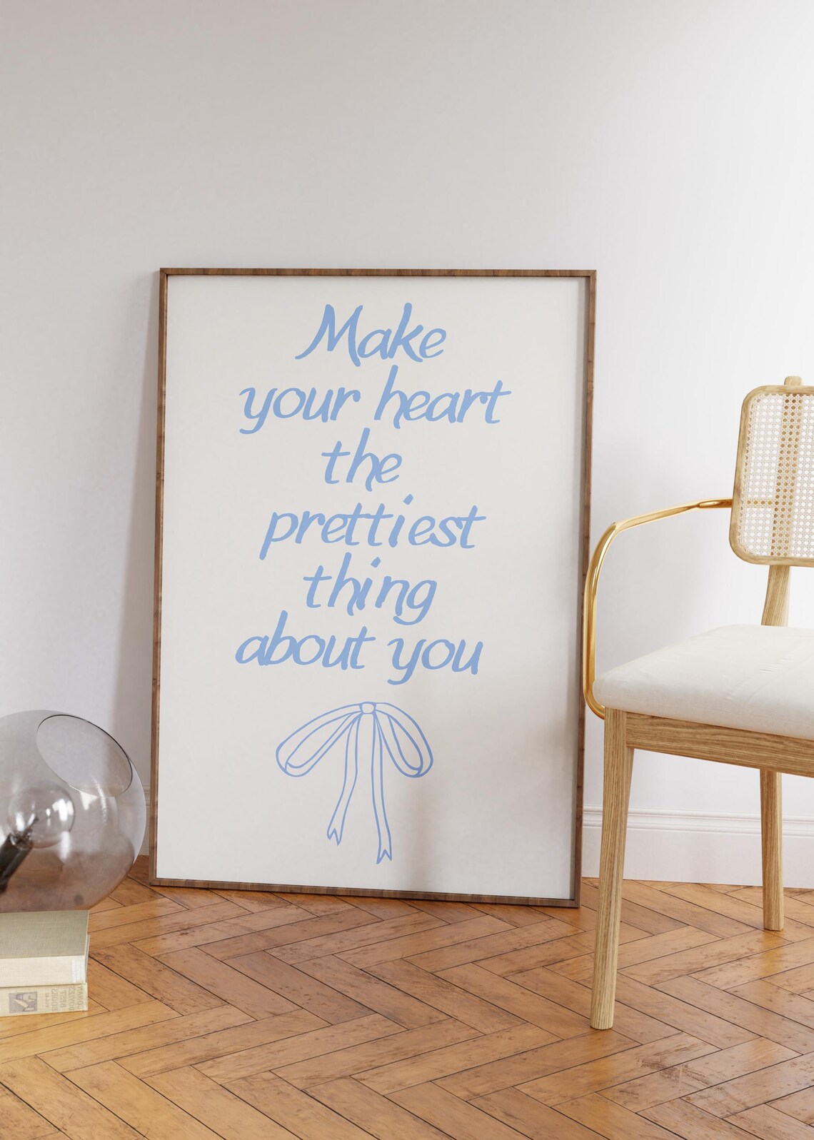 Make Your Heart the Prettiest Thing Quote Print - Image 3