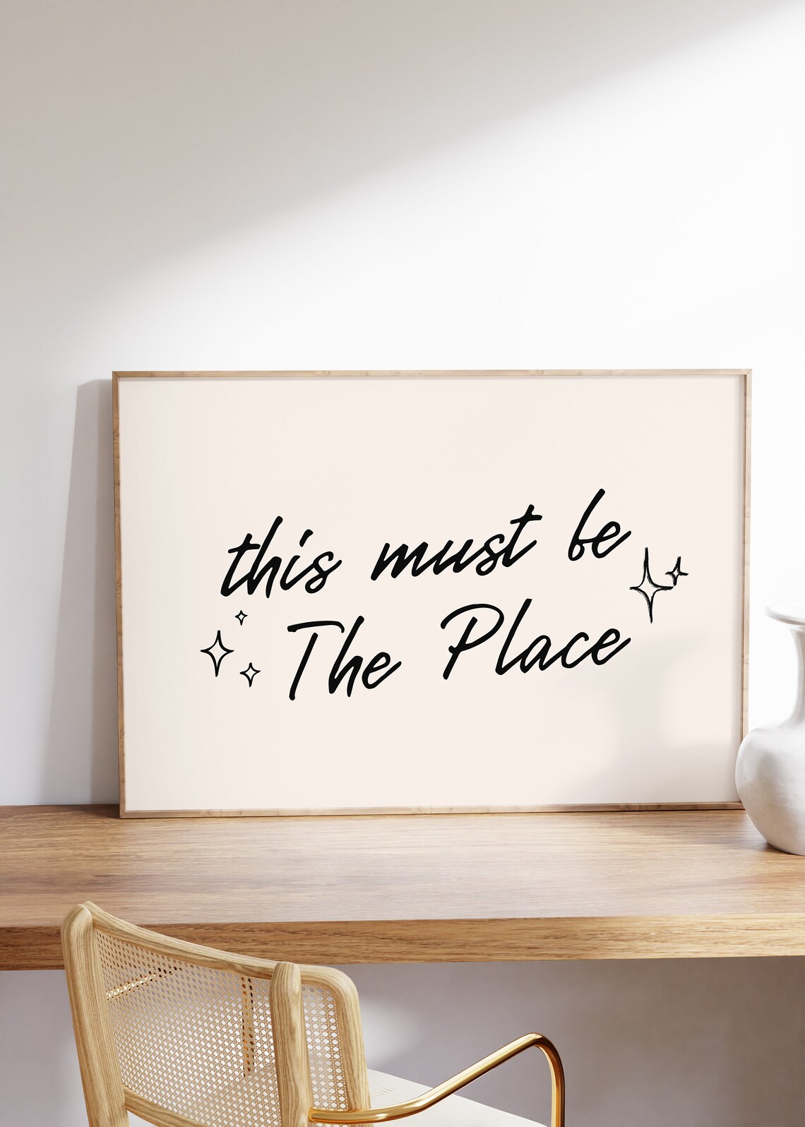 This Must Be The Place Aesthetic Poster Print - Image 5