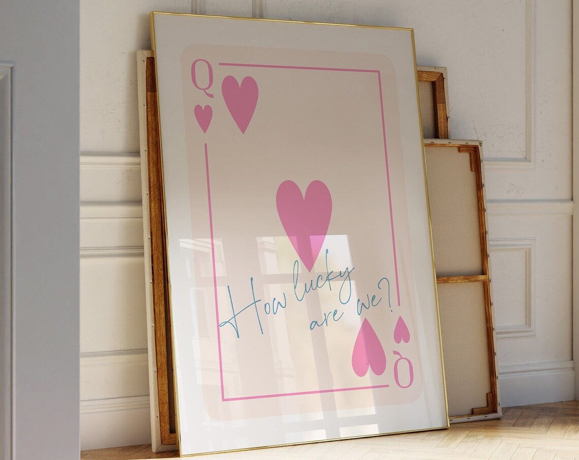 Queen Of Hearts Poster, Preppy Y2K Room Decor - Image 3
