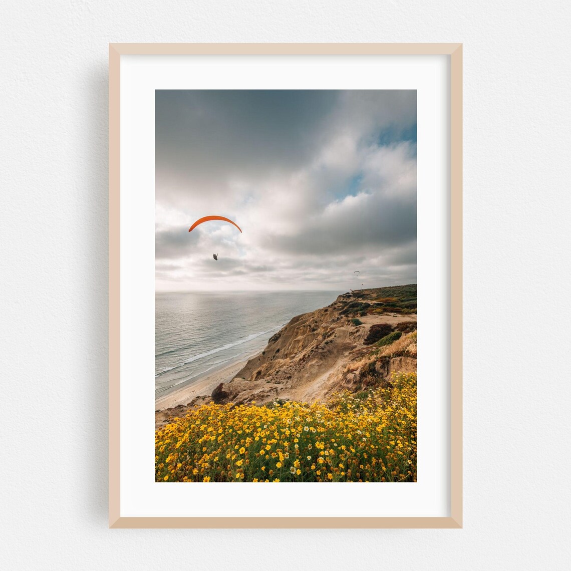 San Diego Coast Art Print, Ocean Landscape Poster