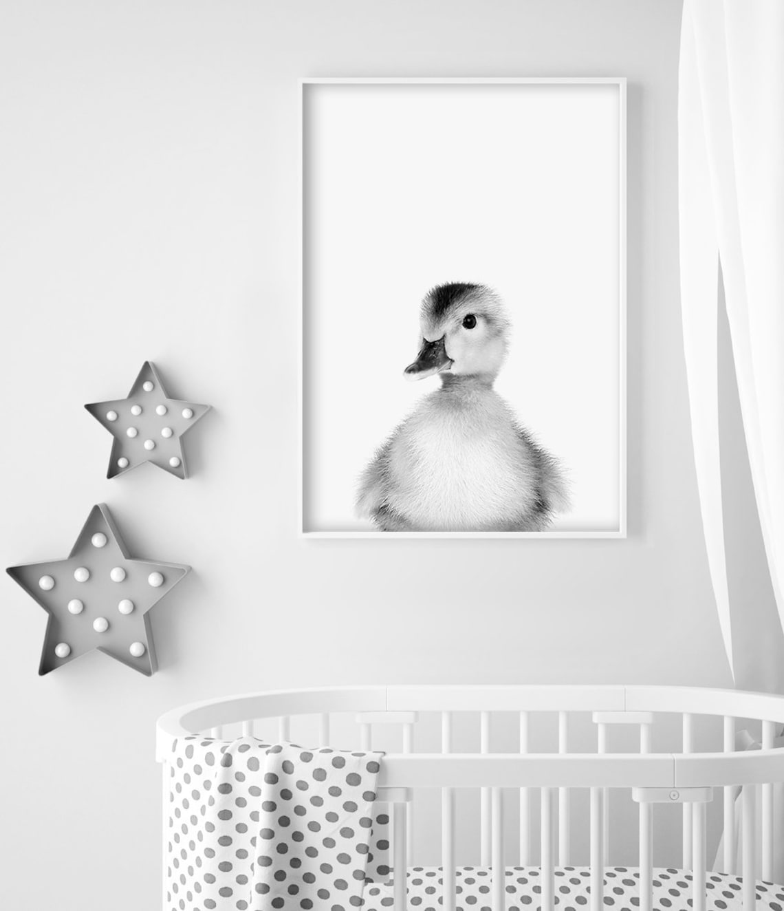 Baby Duck Print, Nursery Animal Wall Art - Image 3