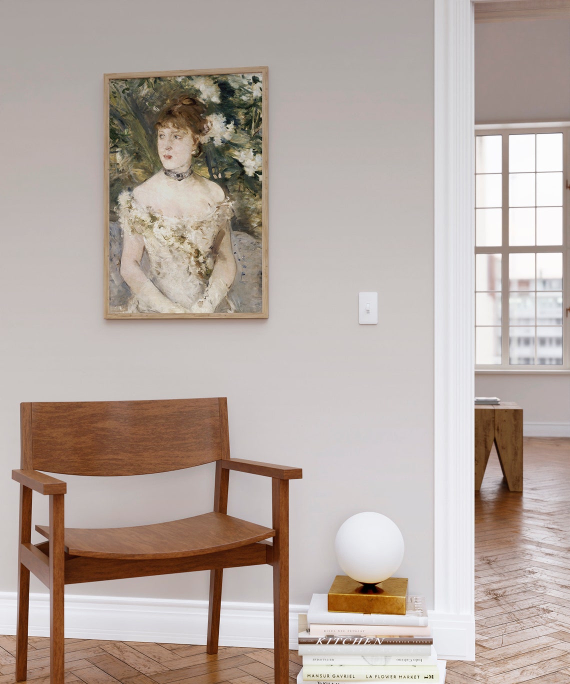 Vintage Still Life Oil Painting Of Woman Victorian Antique Portrait Of Woman Original Oil Painting - Image 5