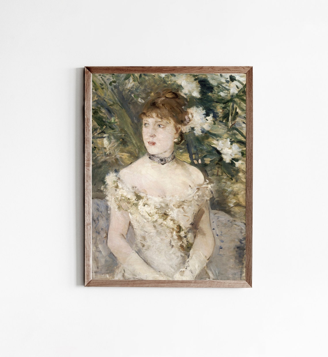 Vintage Still Life Oil Painting Of Woman Victorian Antique Portrait Of Woman Original Oil Painting - Image 3