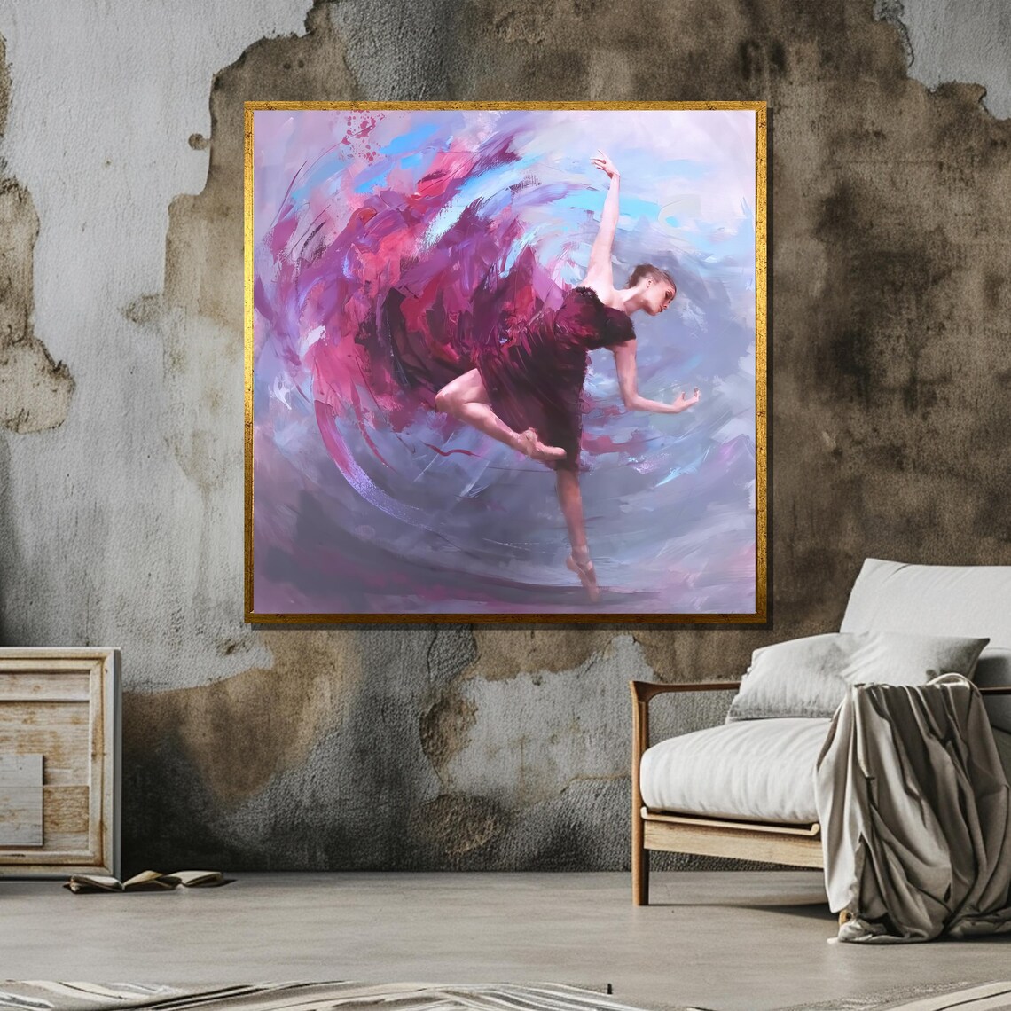 Elegant Ballerina - Traditional Travel Poster - Image 6